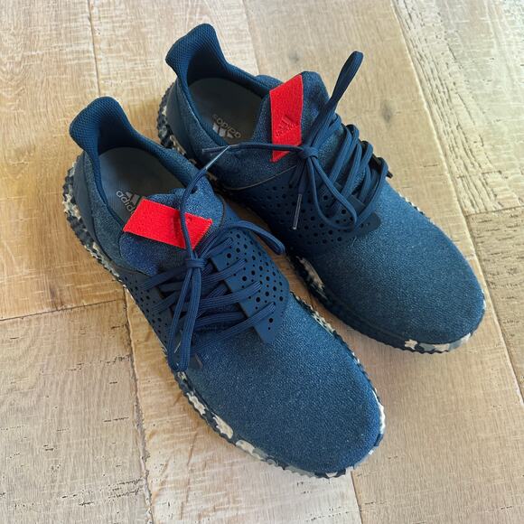 ADIDAS | Mens Athletics 24/7 Training Shoe Size 11.5 Blue Sneaker Tennis Shoe - Picture 9 of 10